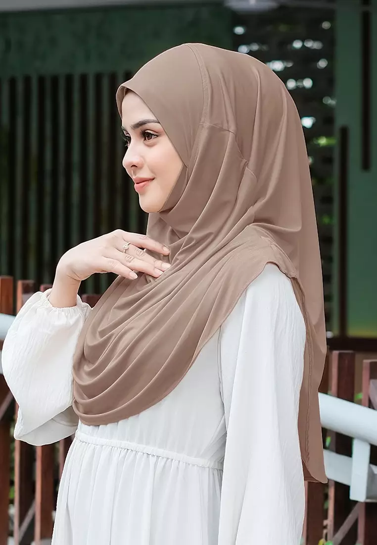 HIJAB INSTAN FATHIA - CHOCO