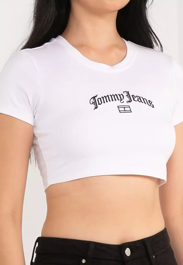 Tommy hilfiger sales crop jeans