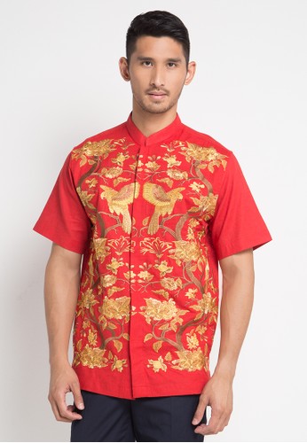 Jual Nail  Shirt Embroidery Imlek Original ZALORA Indonesia