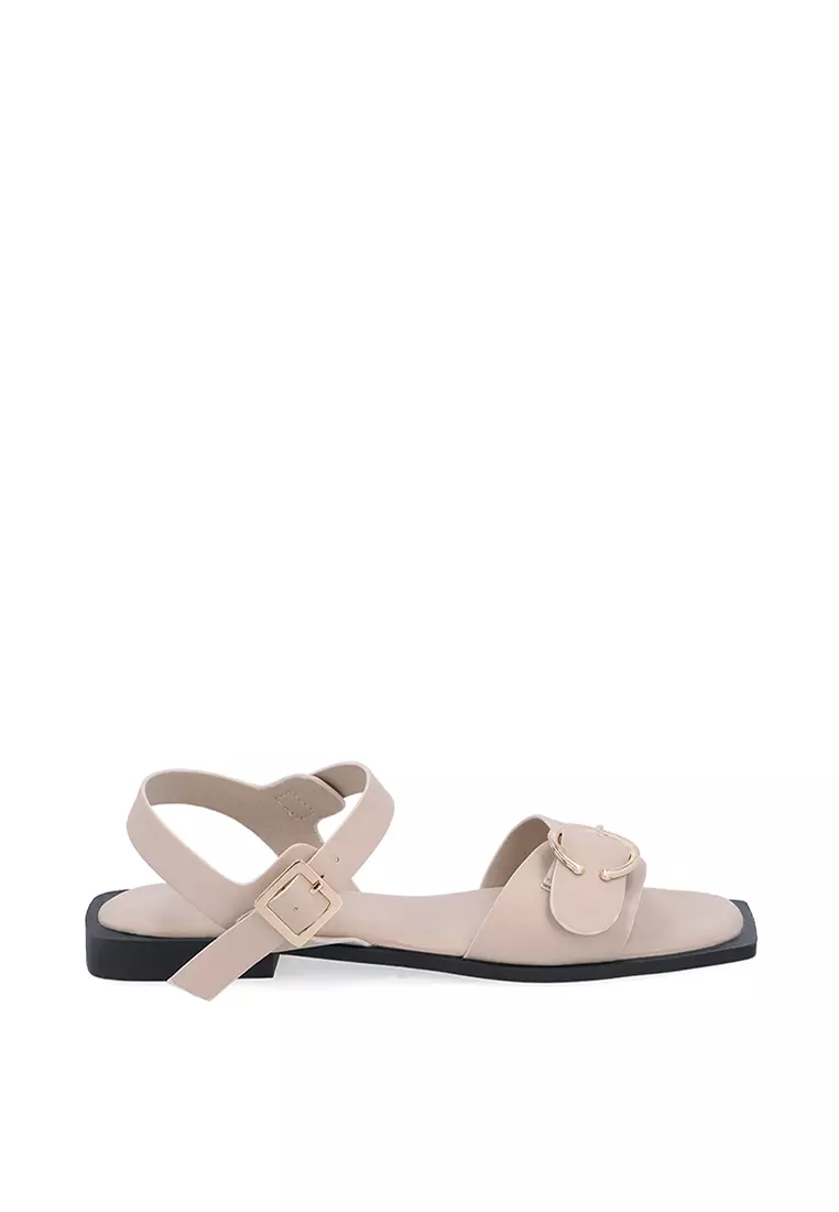 Discount on Carlo Rino  shoes - SKU: Medium Beige Ayra Flat