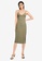 Abercrombie & Fitch green Seamless Knit Midi Dress 3029BAA5E370D4GS_3