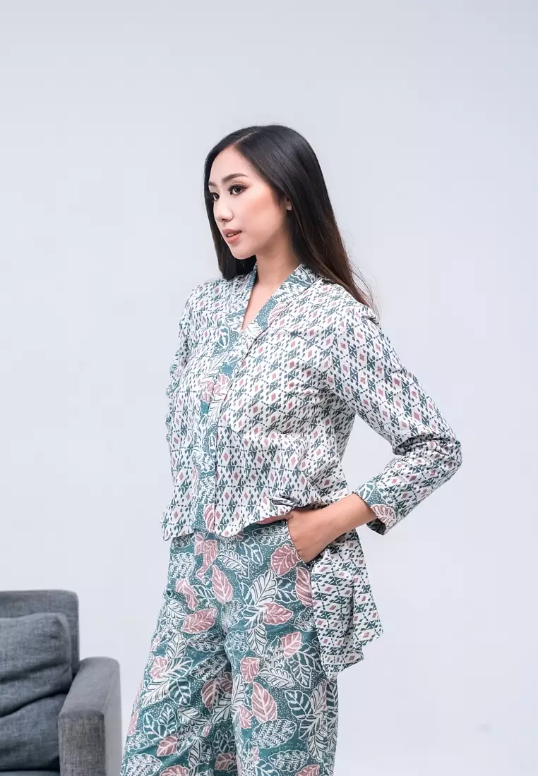 Leila Kebaya Green