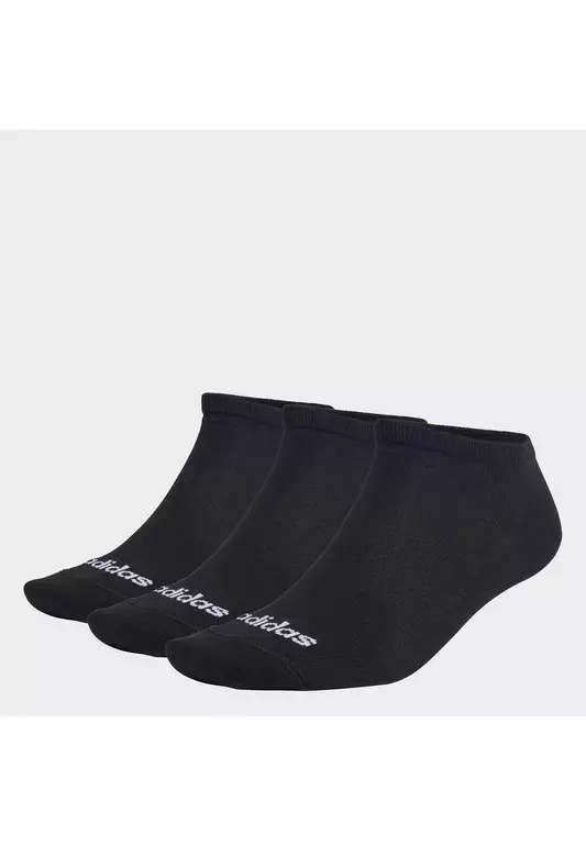 thin linear low-cut socks 3 pairs