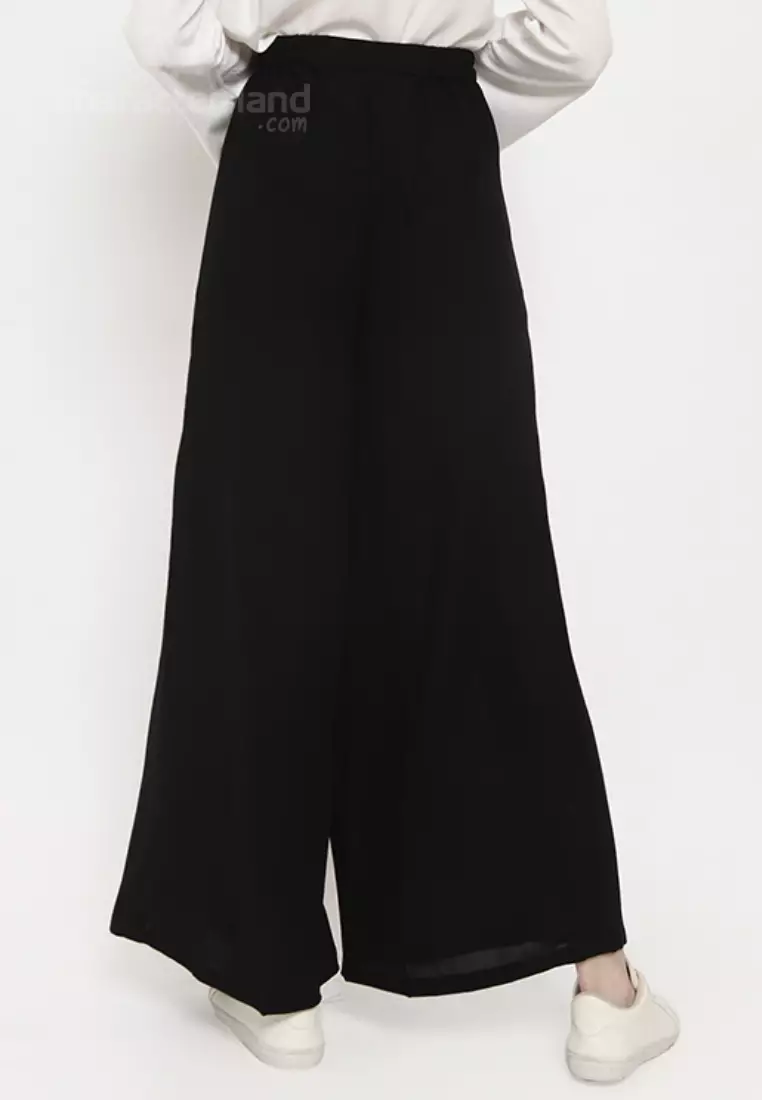 Doraemon Bottons Pants Black