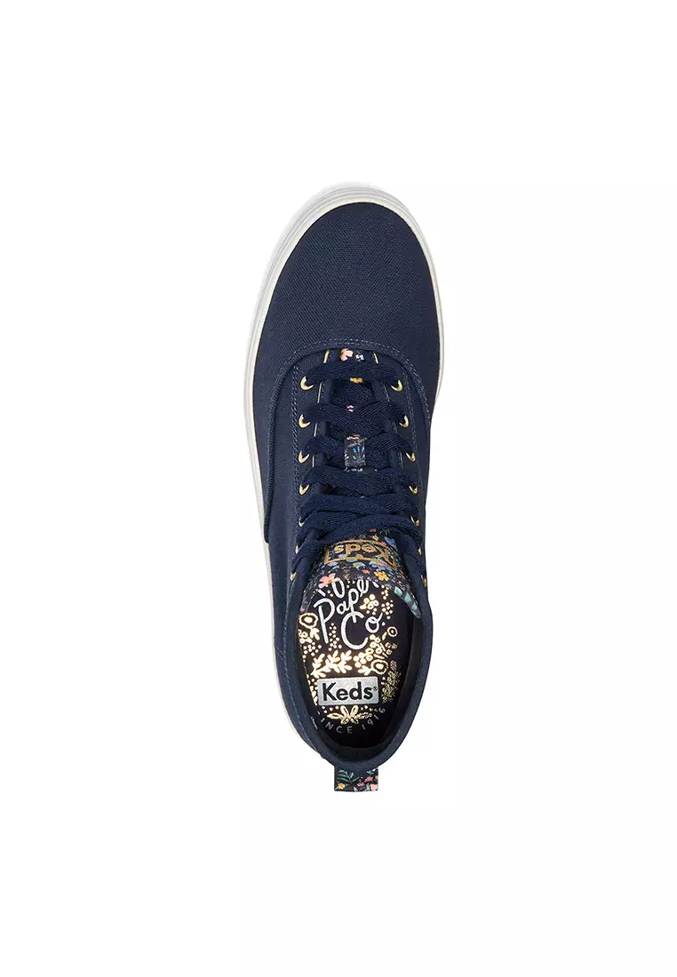 Women's The Platform Mid Lug RPC Bramble Fields Navy (WF68049)