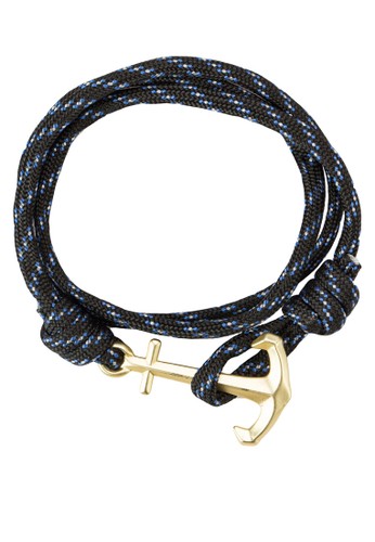 Panama 船錨鉤扣纏繞手環, 飾品esprit官網配件, 手環