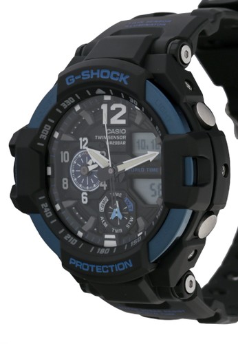 Jual G Shock Men Analog Watches Ga 1100 2bdr Original Zalora Indonesia