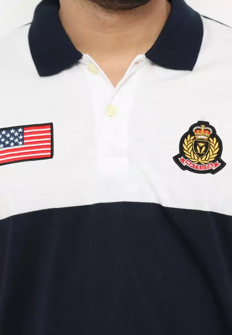 MATSUDA Kaos Polo Shirt Pria Kerah Mimasaka