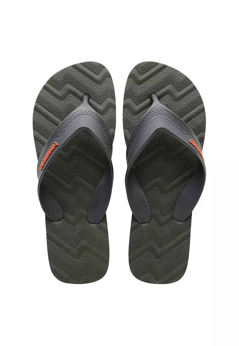 Discount on Havaianas  shoes - SKU: Track Waves Flip Flops
