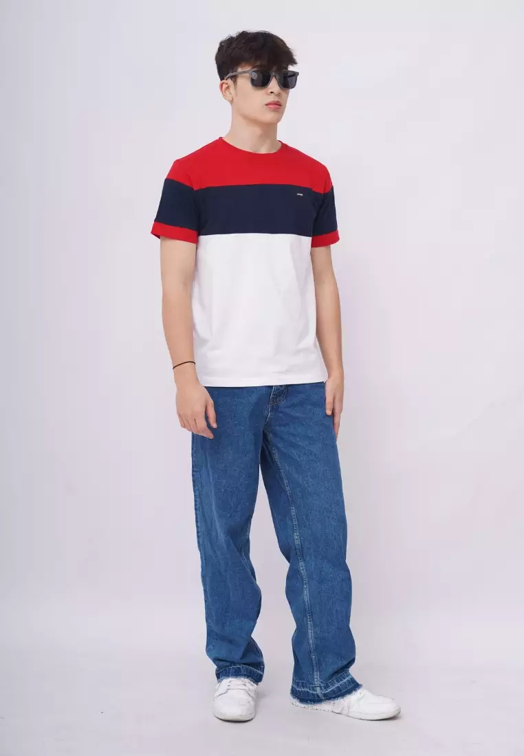 Ryusei Kaos Pria Wakasa CMB Red