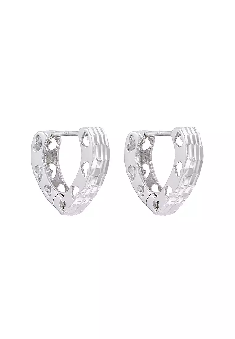 HABIB 750/18K White Gold Earrings A29EH
