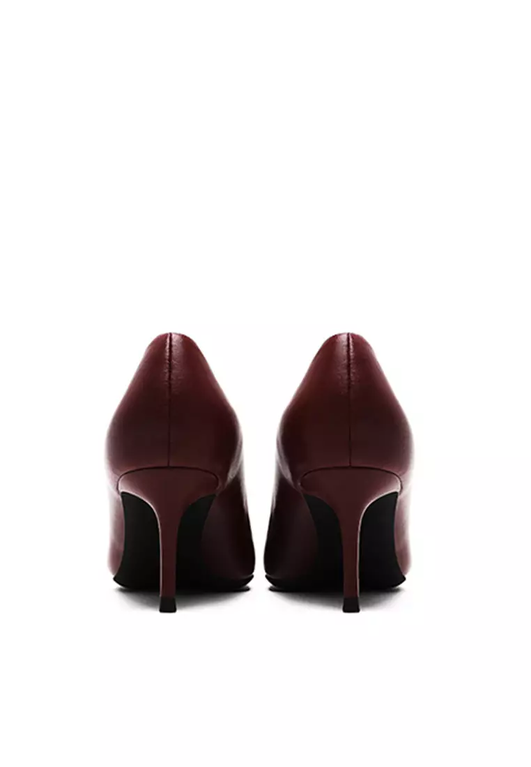 6CM Uniform Pointed High Heel Shoes HZL161