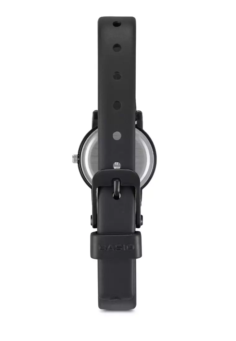 Casio Jam Tangan Wanita - Black White - Resin - LQ-139BMV-1BLDF