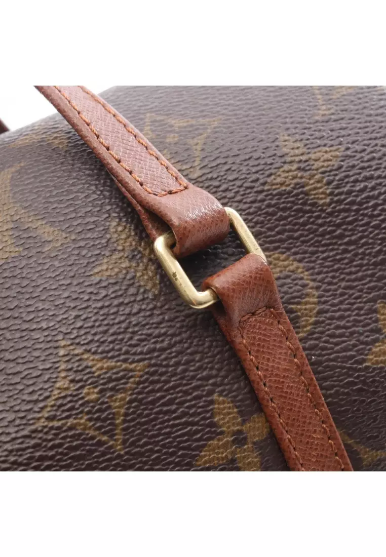 Pre-Loved Louis Vuitton Papillon 26 monogram old model Handbag PVC leather Brown