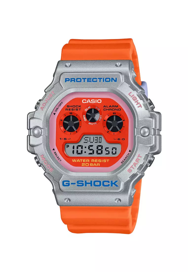 Casio g deals shock orange