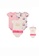 Little Kooma white and pink Little Treasure Baby Bodysuits 3 Piece Pack Mama's Mini 72784 EE30DKA03CCC10GS_1