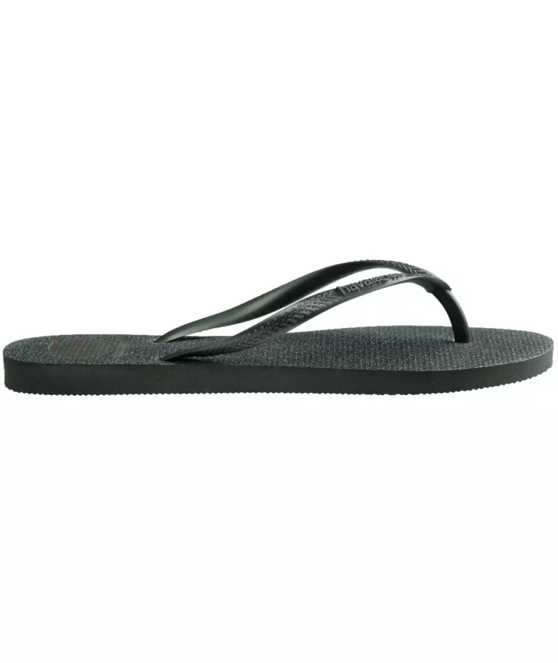 [ONLINE EXCLUSIVE] Havaianas Slim Gloss Green Olive - Sandal Wanita