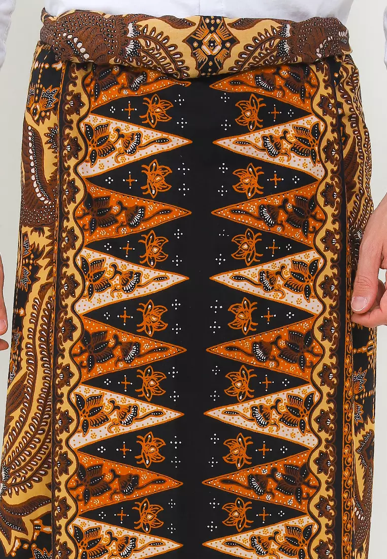 Sarung Batik Semi Tulis Wiraraja Yellow