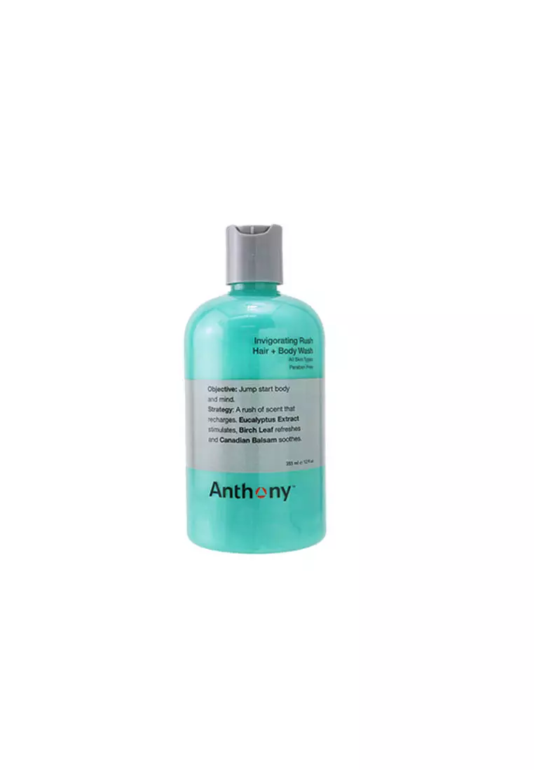 Anthony - Invigorating Rush Hair & Body Wash (All Skin Types) 355ml/12oz