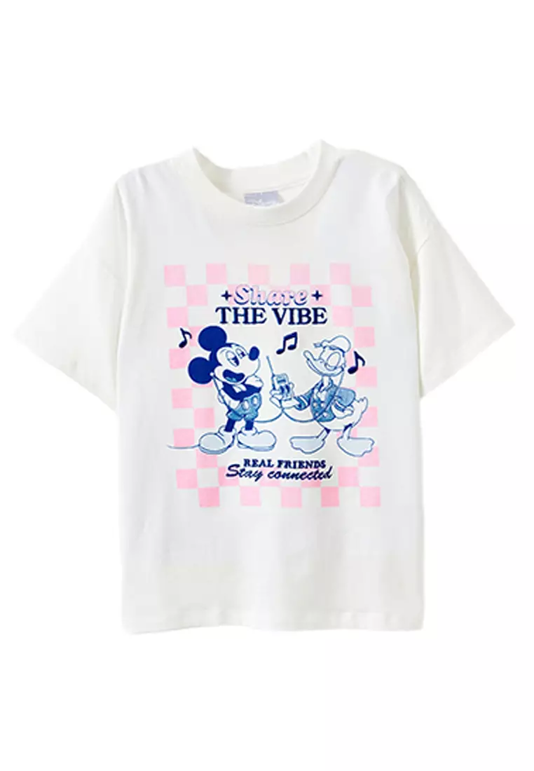 Licensed 低肩線短袖T恤