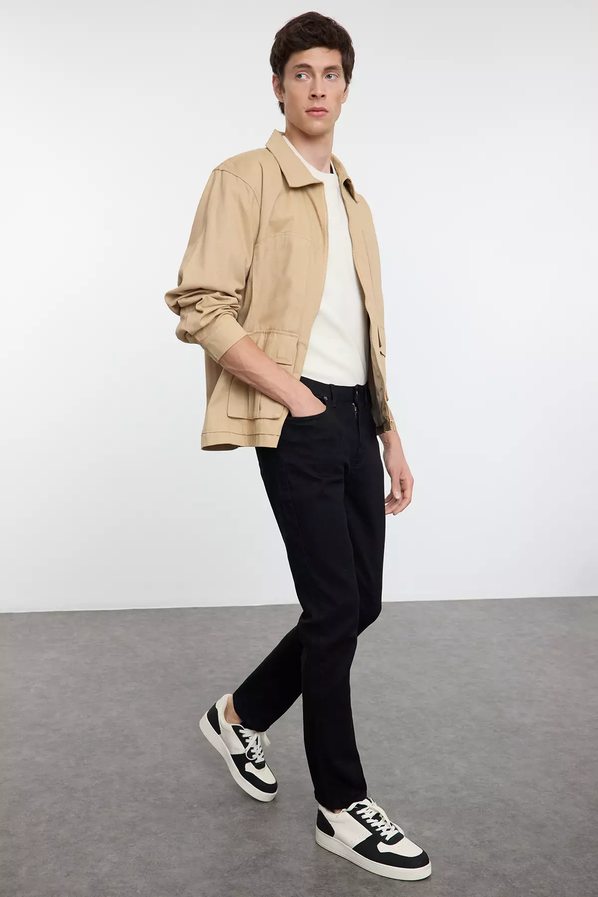 Mid Waist Skinny Jeans