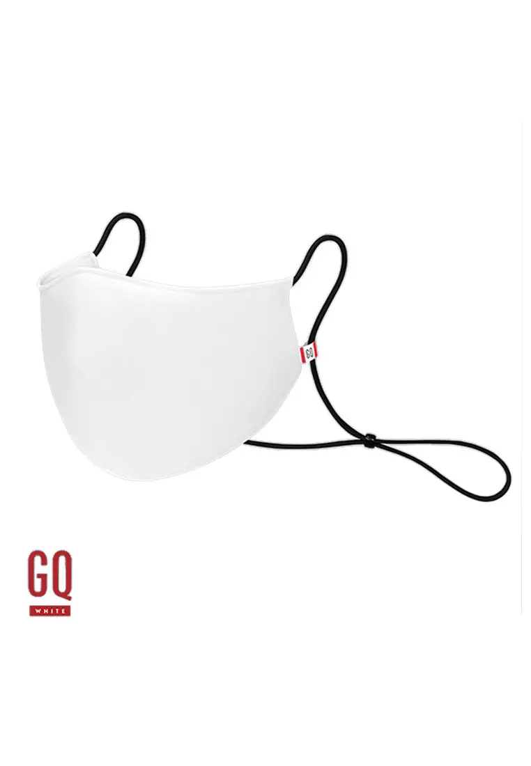 gq reusable mask red black