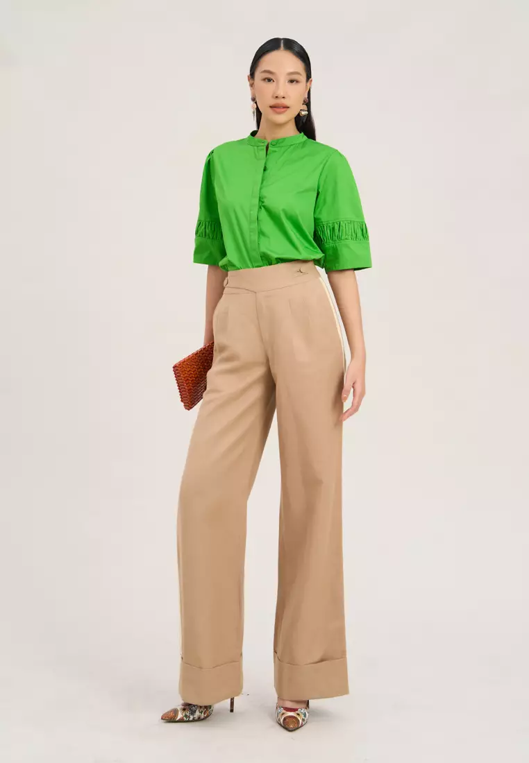 Fluorescent Green Kate Top