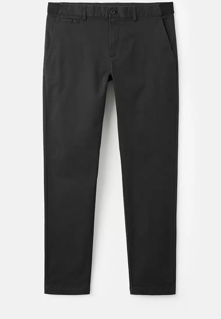 Prato Cropped Tapered Chino Trousers