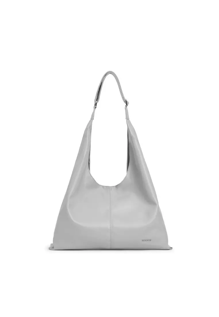 Downtown Hobo Sustainable Vegan Leather Shoulder Bag with Card Holder