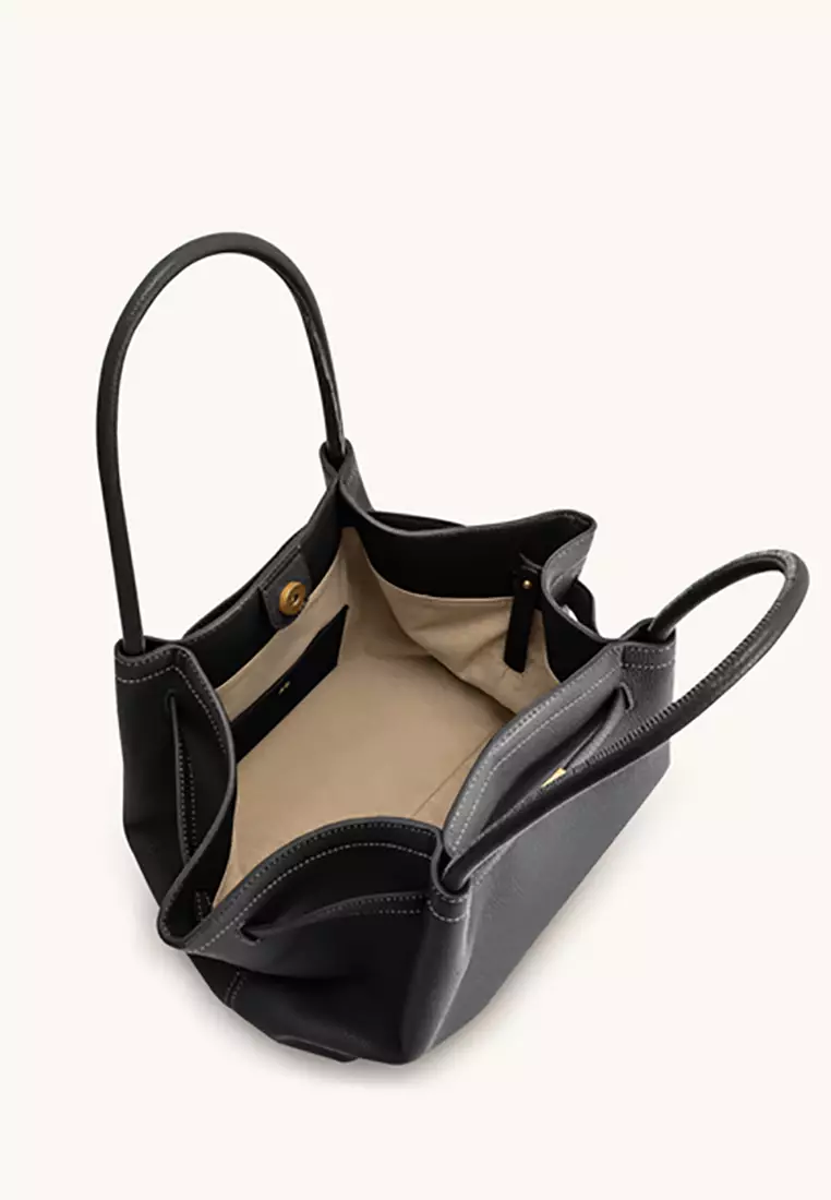 Hana Medium Tote Bag - Black