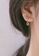 ZITIQUE gold Women's Diamond Embedded Ring Threader Earrings - Gold 9FD0FAC56D73FEGS_4