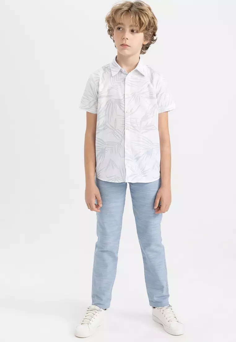 Cotton Collared Shirt