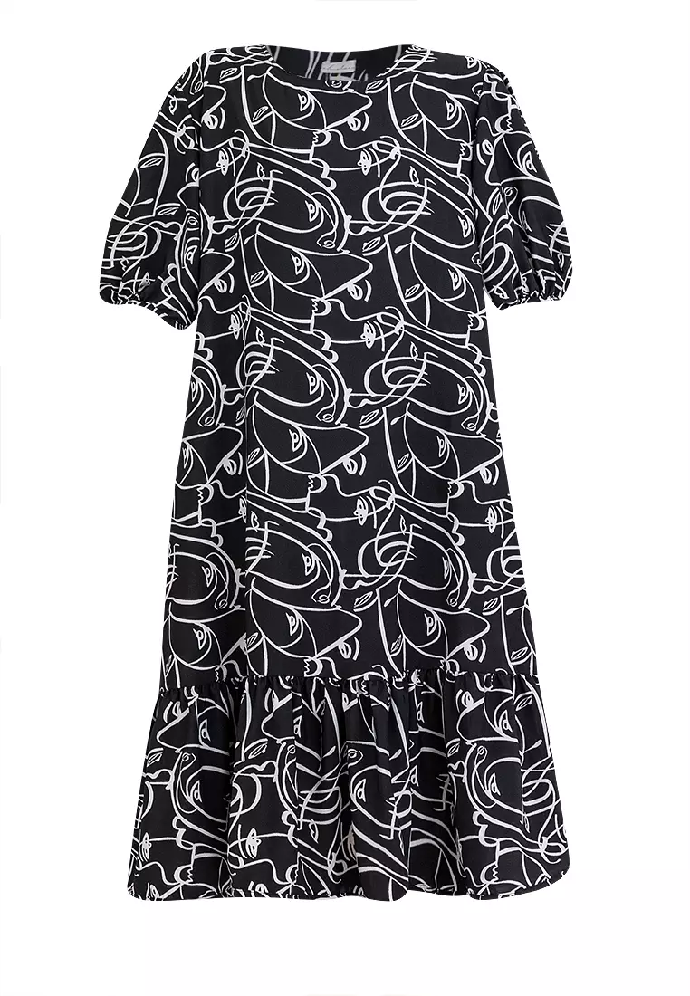 Serena Printed Dress
