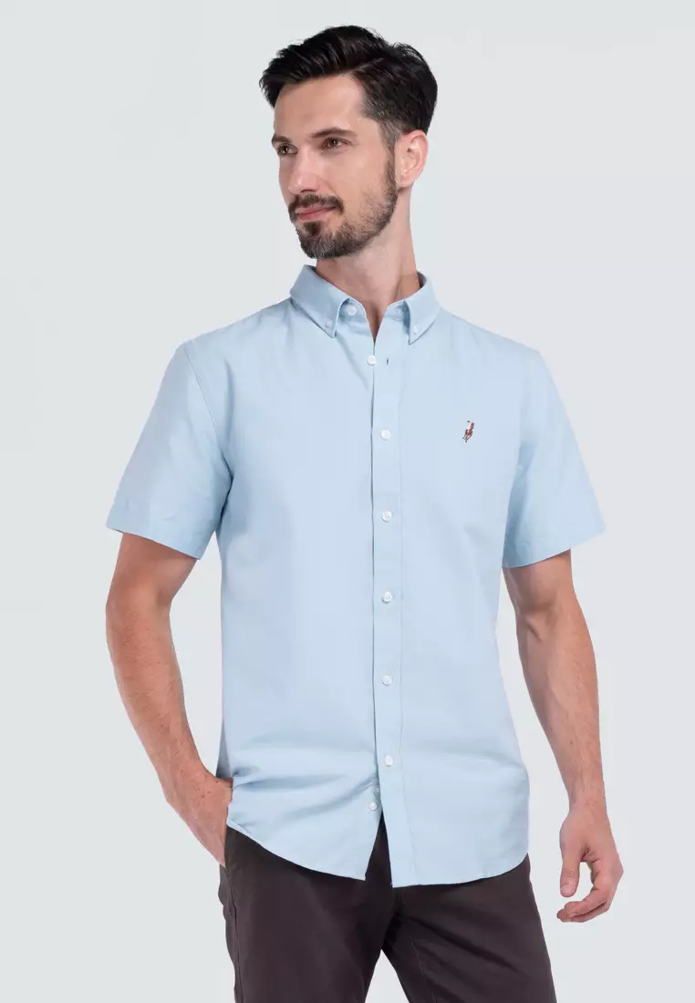 Polo Haus - Men’Cotton Plain Regular Fit Short Sleeve