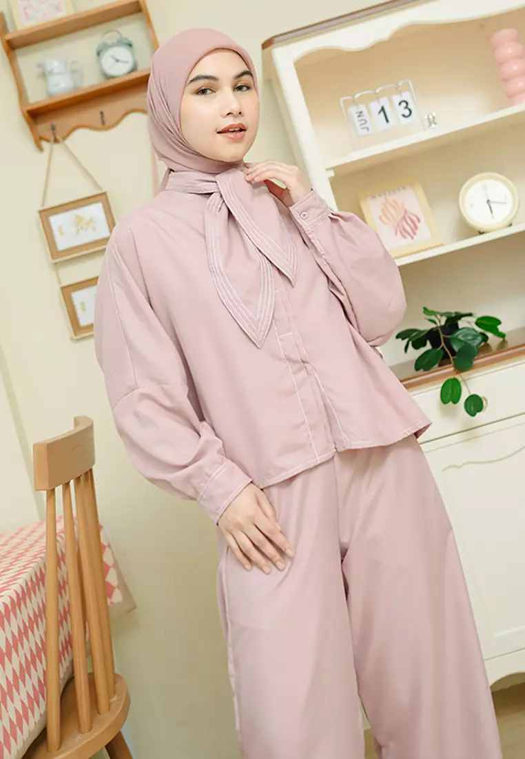 Ziudith Set Dusty Pink