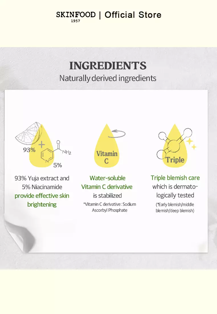 SKINFOOD - Yuja C Dark Spot Toner