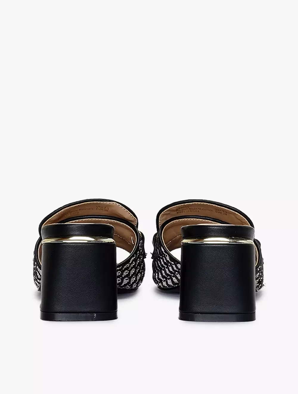 Payless Nine West Womens Mylah Block Heels - Black_04