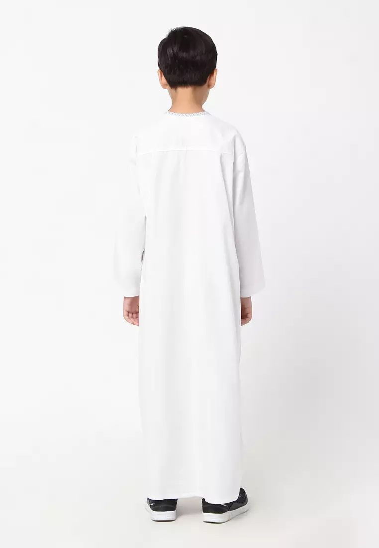 Gamis Jubah Anak Laki Laki GPA Yazid White