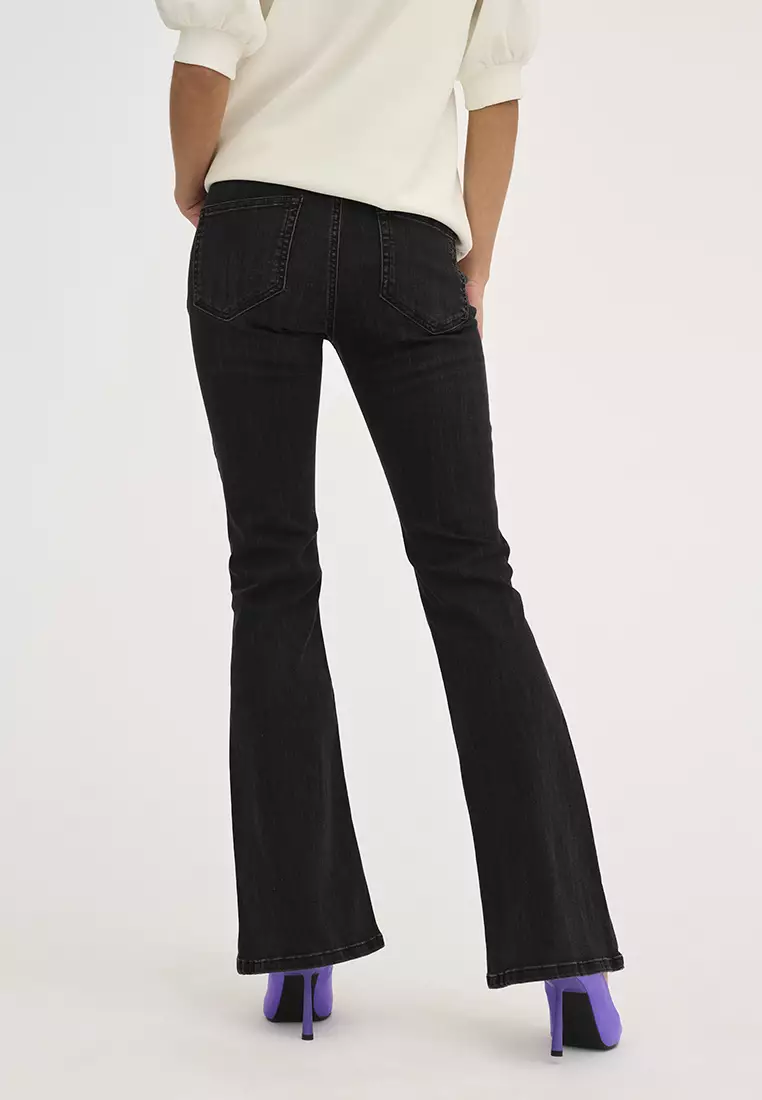 Gina Tricot Flare Highwaist Jeans - Flared jeans 