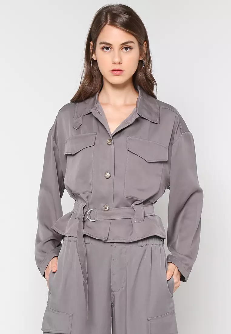 French connection utility sale jacket