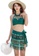 YG Fitness green (3PCS) Ethnic Wind Sparks Bikini Swimsuit Set 0FCDEUS6D64BB0GS_1