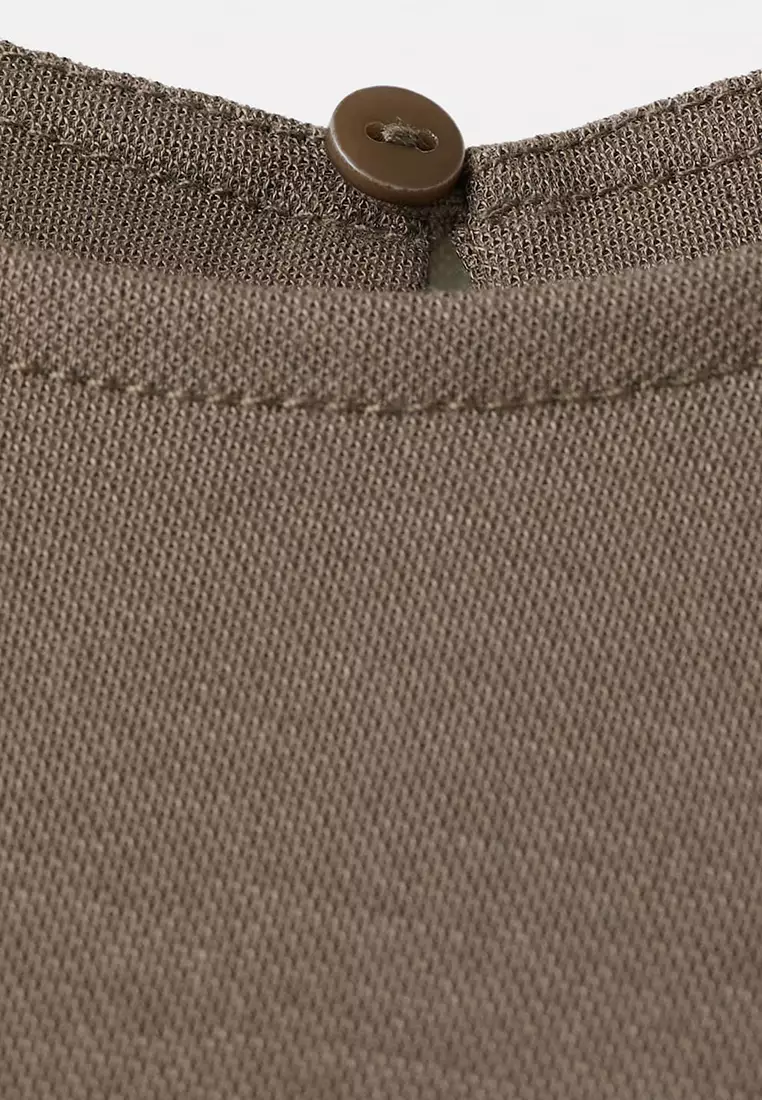 Side Gathered Detail Dress