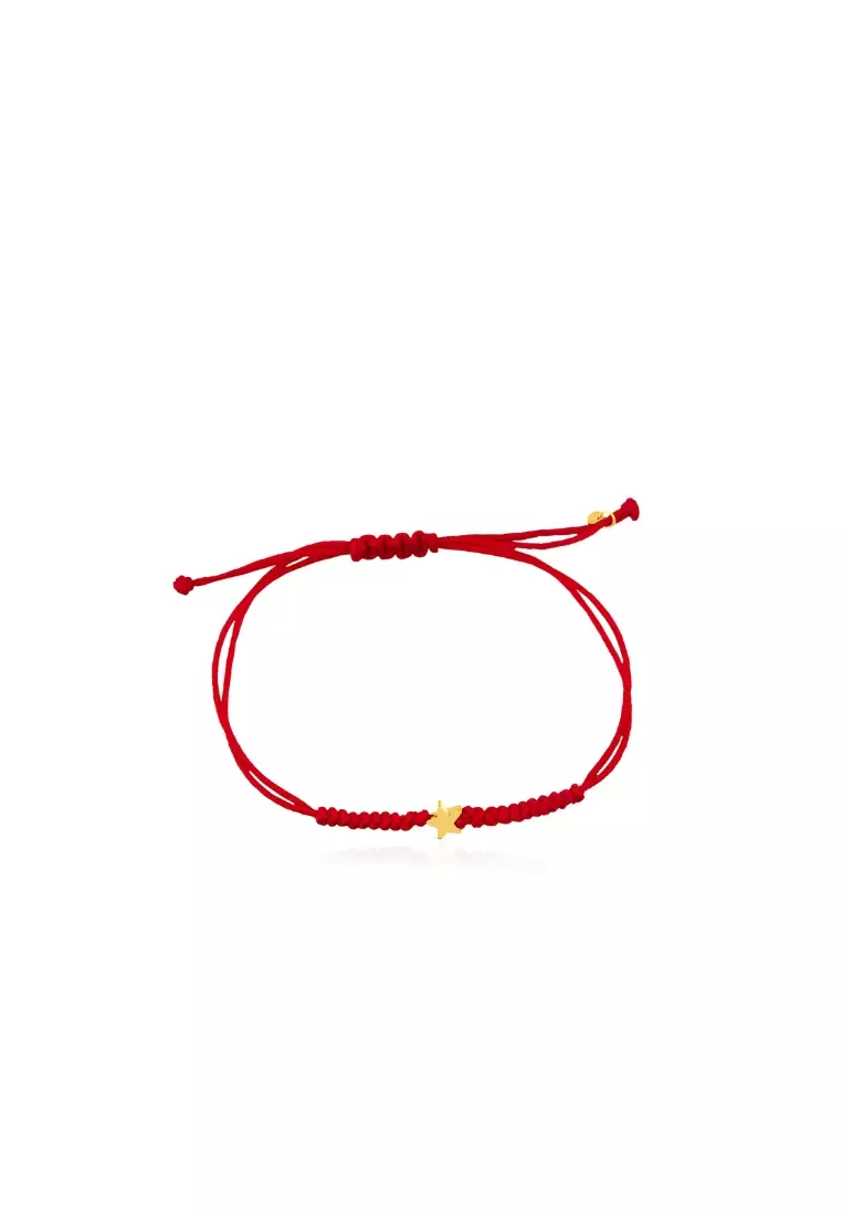 Tous red clearance string bracelet