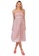 London Rag pink Checkered Midi Dress Slip Dress in Pink 285B8AA5016886GS_1