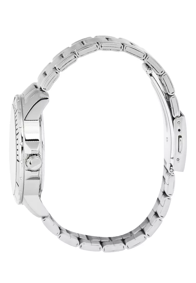 Jam Tangan Chronograph Pria ALBA AS9R97X1 Blue Dial - Stainless Steel