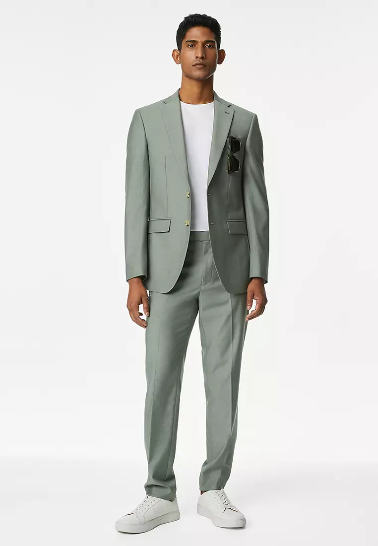 Slim Fit Stretch Suit Jacket