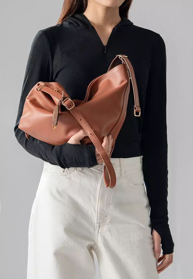 DON Shoulder Bag - Almond