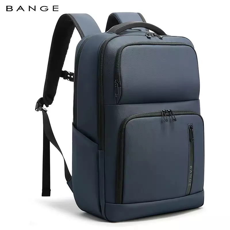 BANGE Tas Ransel pria Laptop Kerja Backpack Pria 15.6 Inch BG7822-Blue