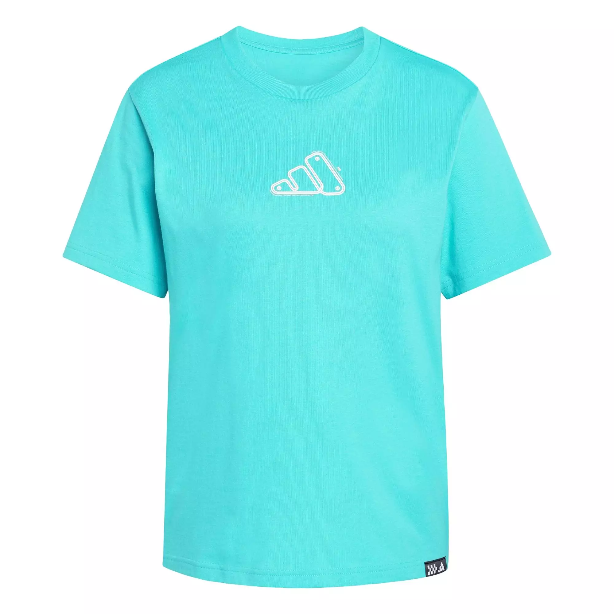 Lifestyle ADRENALINE AESTHETIC GRAPHIC T-SHIRT Women Turquoise JZ7867