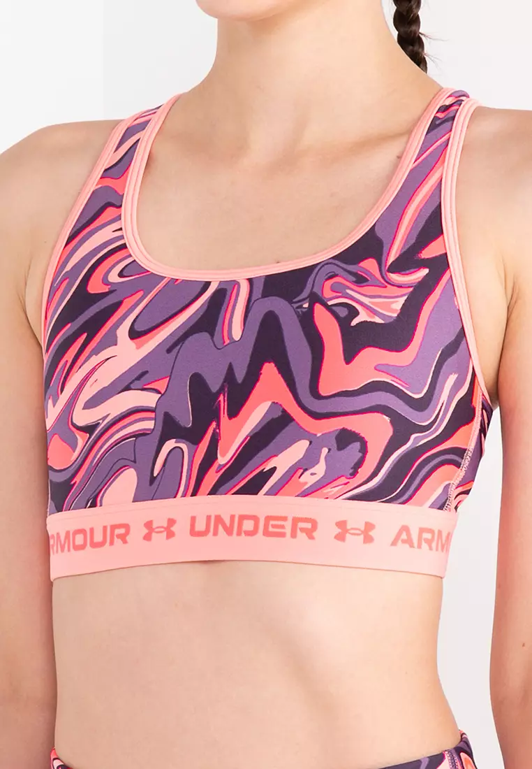 Under Armour Crossback Mid Print Bra 2024, Buy Under Armour Online